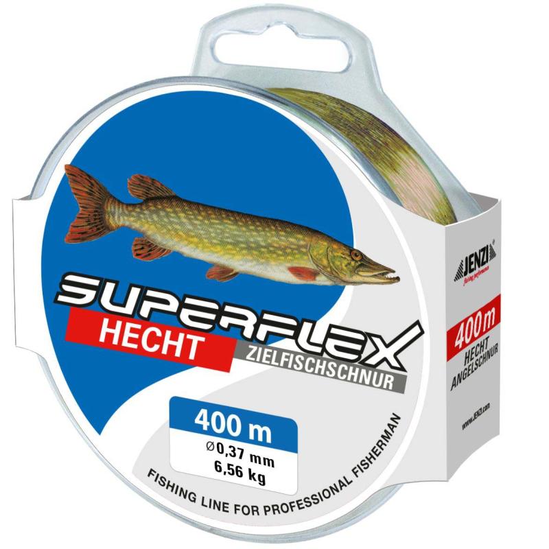 Produktbild JENZI Angelschnur, 400m, Hecht, 0,37mm