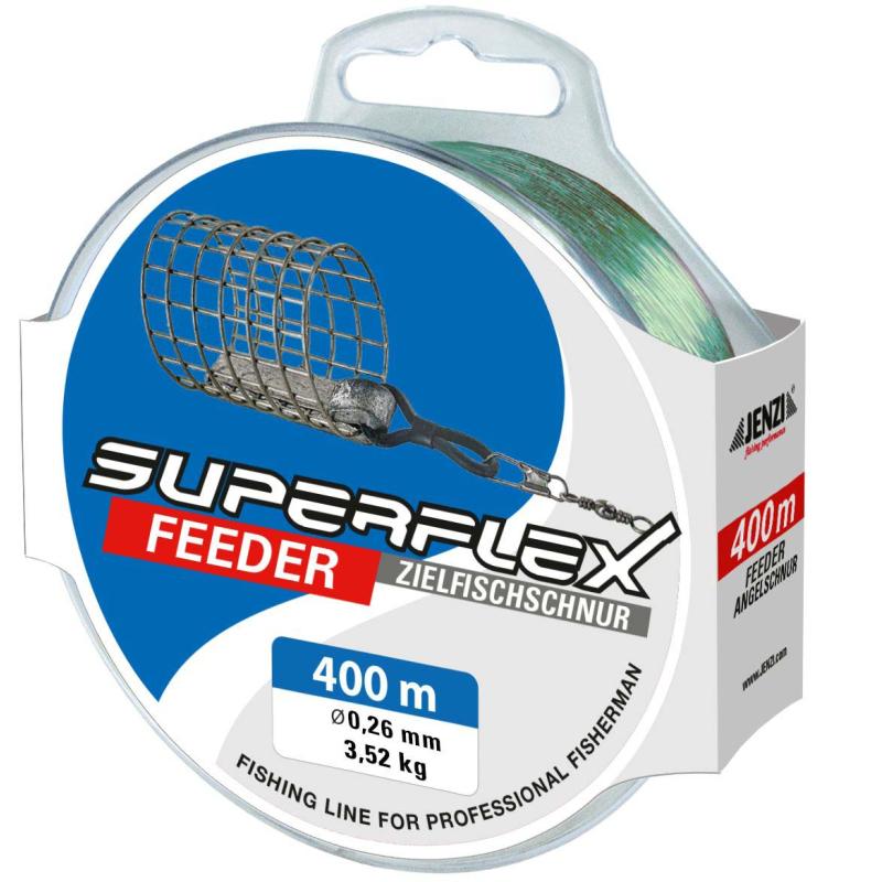 Produktbild JENZI Angelschnur, 400m, Feeder, 0,26mm