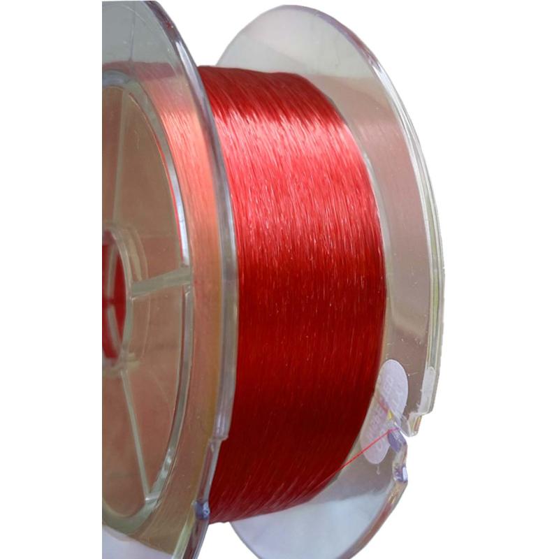 Jenzi Angelschnur, 400m, Spoon, red, 0,16 mm