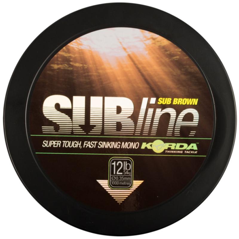 Korda Subline Brown 12lb/0.35mm 1000m