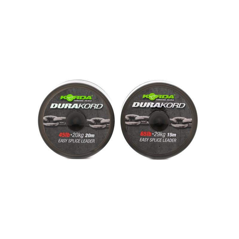Korda Dura-Kord Dyneema Spliceable Leader 45lb 20m