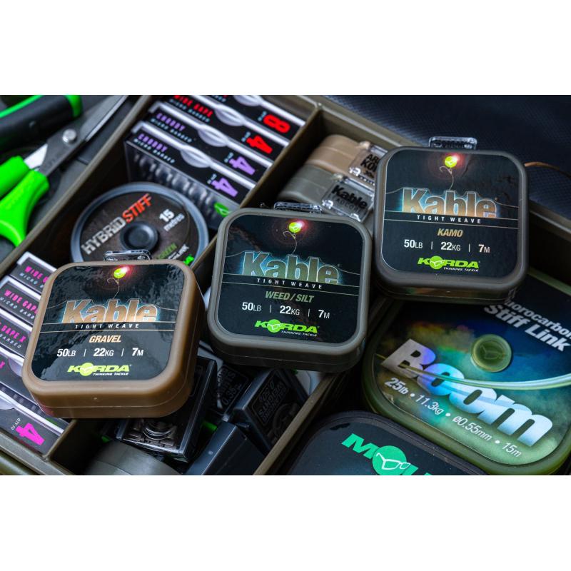 Korda Kabel Tight Weave 7 m Weed Weed