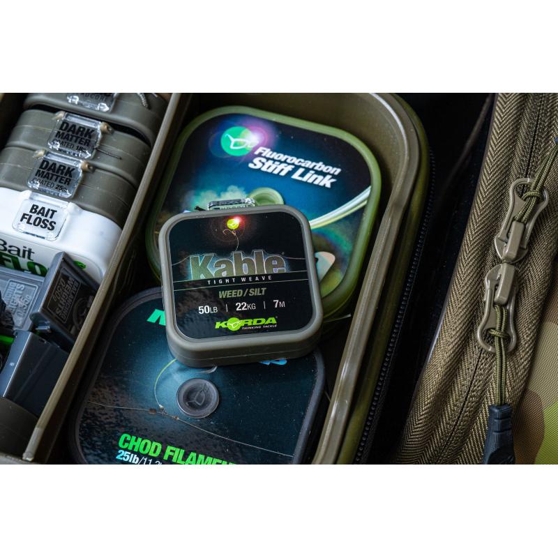 Korda Kabel Tight Weave 7 m Weed Gravel