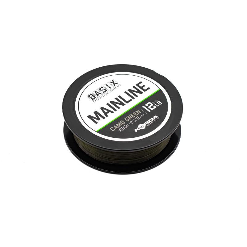 Korda Basix Main Line 15lb/0.40mm 1000m