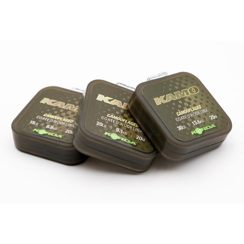Korda Kamo Coated Hooklink 50lb 20m