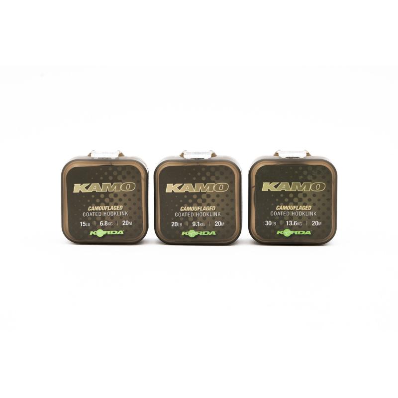 Korda Kamo Coated Hooklink 65lb 20m