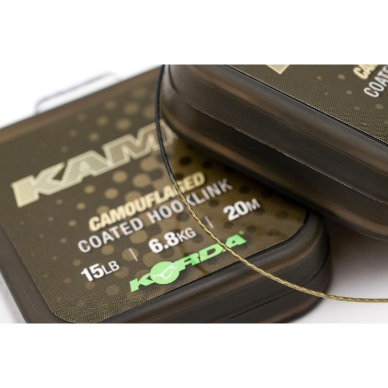 Korda Kamo Coated Hooklink 80lb 20m