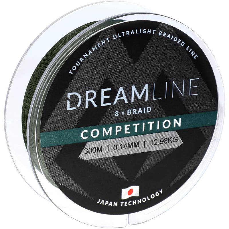 Mikado Dreamline Competition - 0.18mm/18.32Kg/300M - Gr&uuml;n