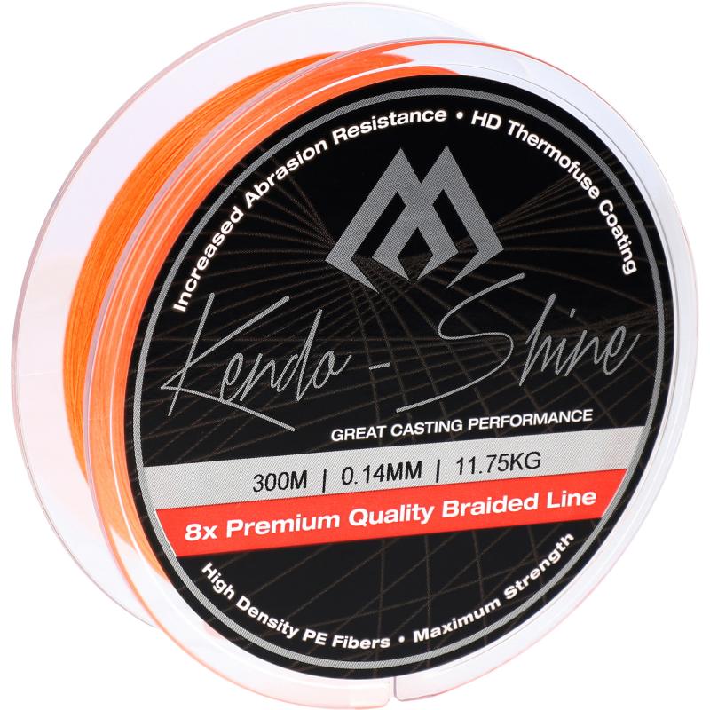 Mikado Kendo Shine - 0.20mm/19.86Kg/300M - Fluo Orange