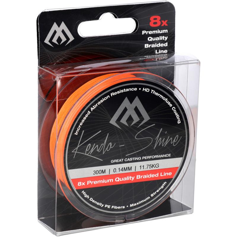 Mikado Kendo Shine - 0.20mm/19.86Kg/300M - Fluo Orange