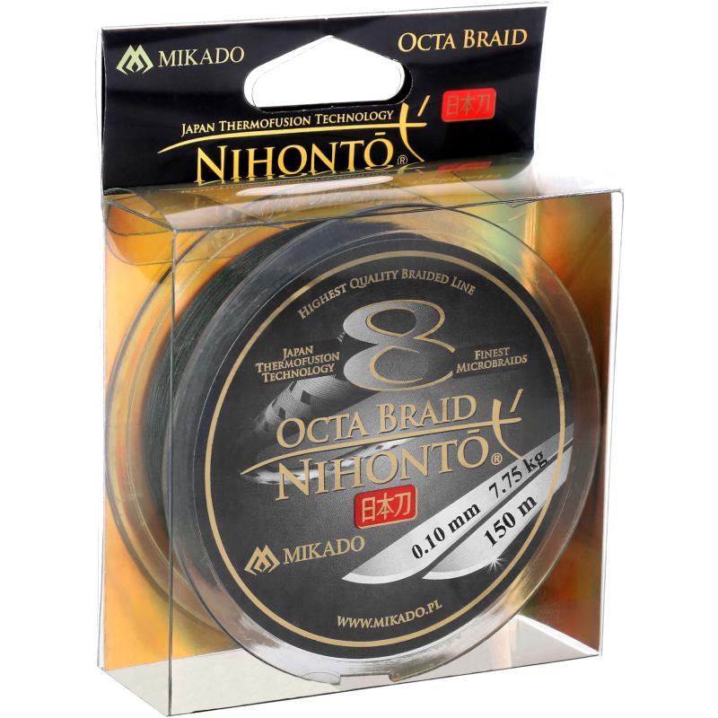 Mikado Nihonto Octa Braid - 0.50mm/53.3Kg/150M - Gr&uuml;n