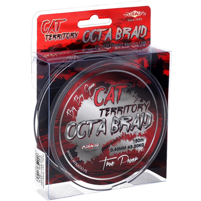 Mikado Cat Territory Octa Braid - 0.70mm/76.4Kg/150M - Gr&uuml;n