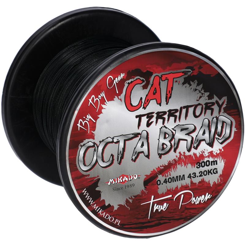Mikado Cat Territory Octa Braid - 0.40mm/39.8Kg/300M - Gr&uuml;n