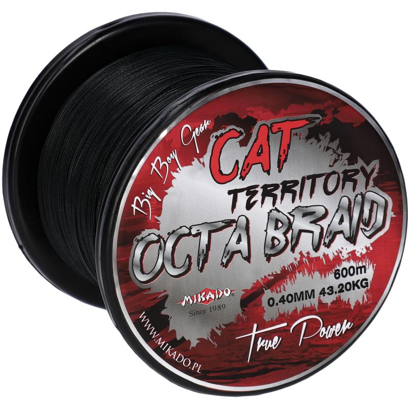 Mikado Cat Territory Octa Braid - 0.70mm/76.4Kg/600M - Gr&uuml;n