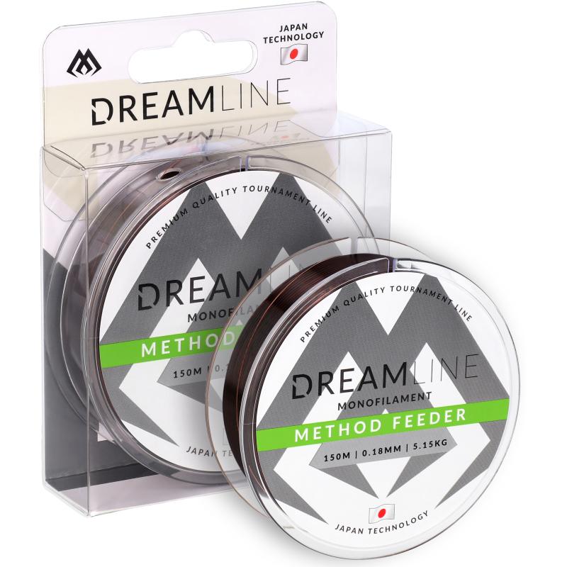 Produktbild Mikado Dreamline Method Feeder - 0.28mm/9.98Kg/150M - Camouflage