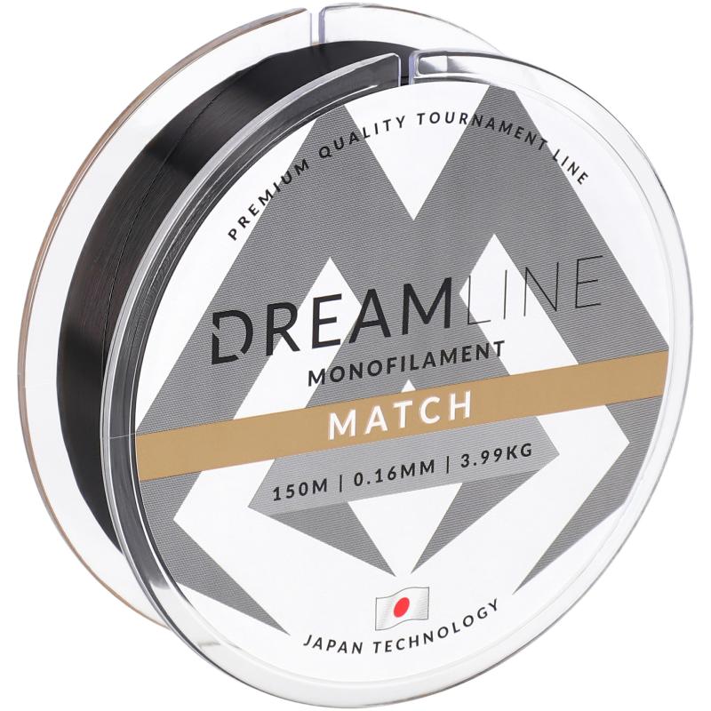 Mikado Dreamline Match - 0.24mm/7.36Kg/150M - Schwarz