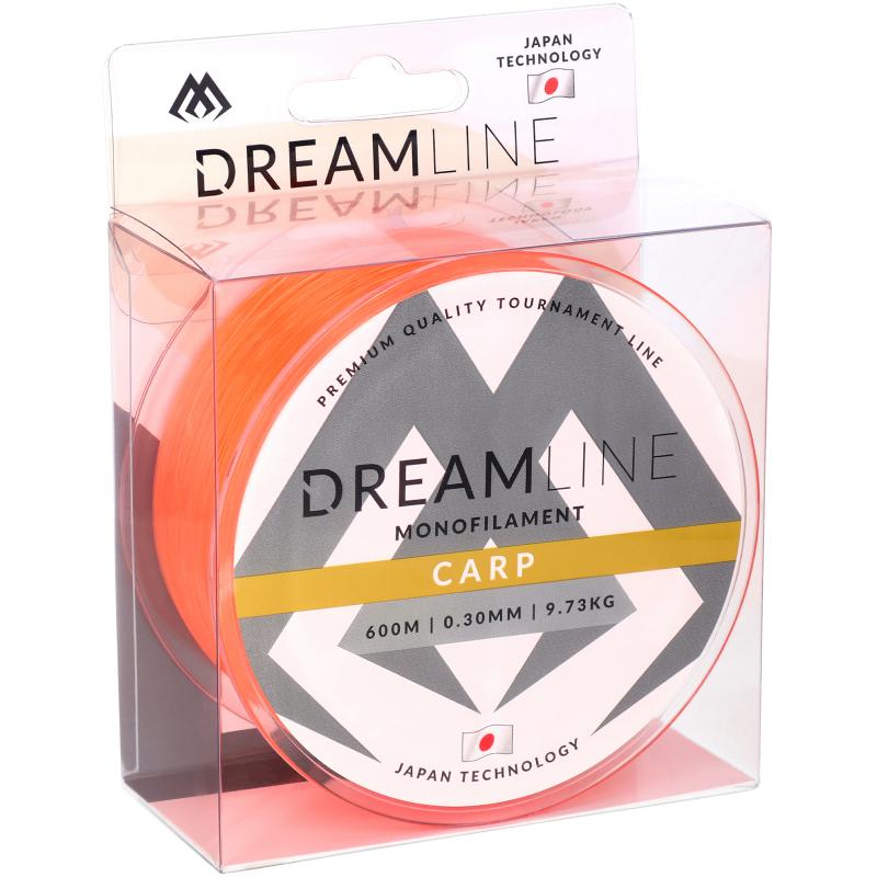 Mikado Dreamline Carp - 0.38mm/14.30Kg/600M - Fluo Orange