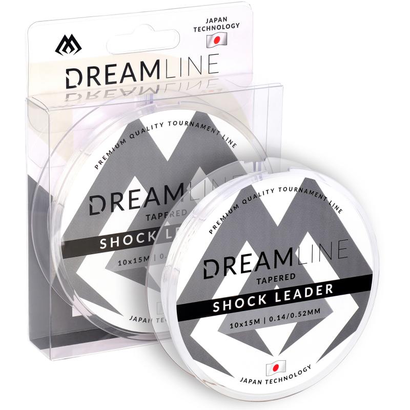 Mikado Dreamline Tapered Shock Leader 0.14-0.52mm/10X15M