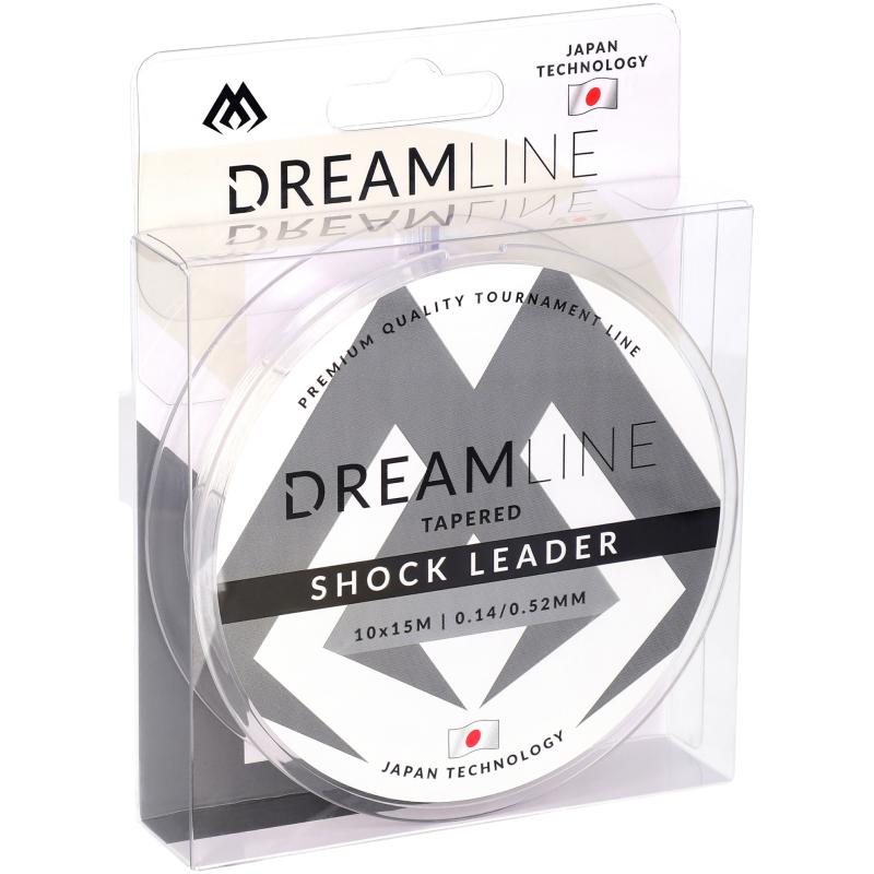 Mikado Dreamline Tapered Shock Leader 0.18-0.60mm/10X15M