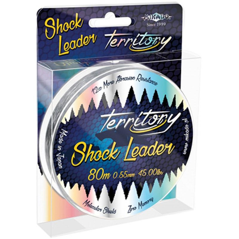 Mikado Territory Shock Leader 45Lbs/0.55mm/80M - Gr&uuml;n