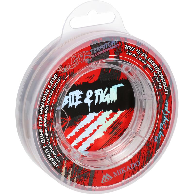 Mikado Fluorocarbon Cat Territory - 1.20mm/78.00Kg/20M
