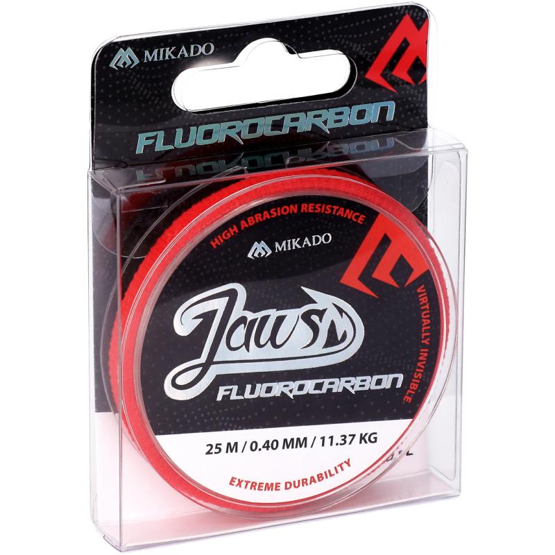 Mikado Fluorocarbon Jaws 0.40mm/11.37Kg/25M
