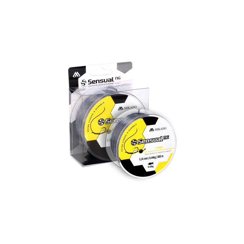 Produktbild Mikado Sensual N.G. Carp 0.24mm/6,4Kg/600M - Transparent
