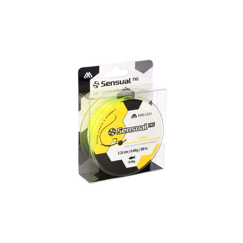 Mikado Sensual N.G. Carp 0.33mm/9,5Kg/300M - Gelb