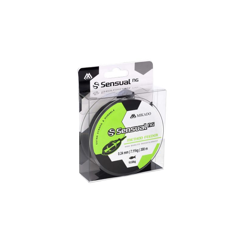Mikado Sensual N.G. Method Feeder 0.30mm/9,8Kg/300M - Schwarz