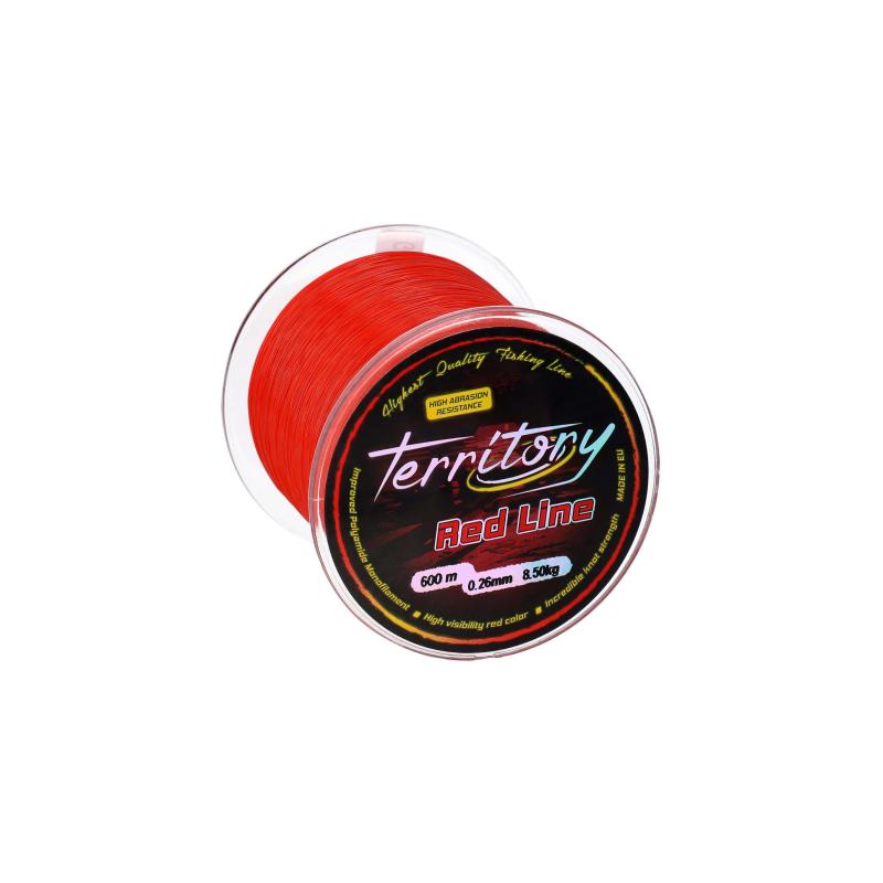 Mikado Territory Red - 0.26mm/8.50Kg/600M