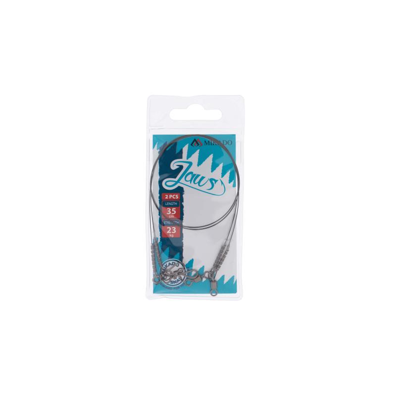 Mikado Titan-Leader - Jaws Light 25cm/10Kg - 2 Stck. A