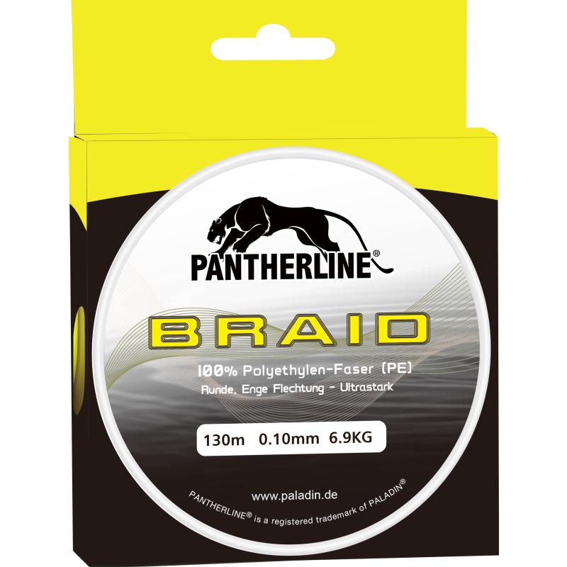 Produktbild Paladin Pantherline Palabraid 0,20mm 14,5kg 130m fluogelb