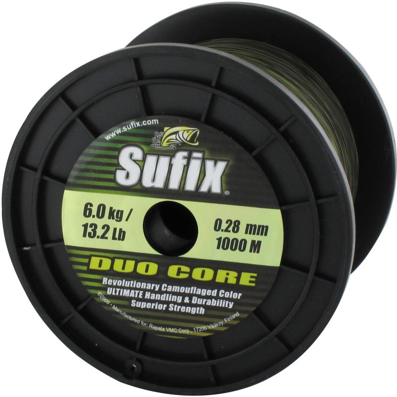 Sufix Duocore 1000m 0,28mm Camo