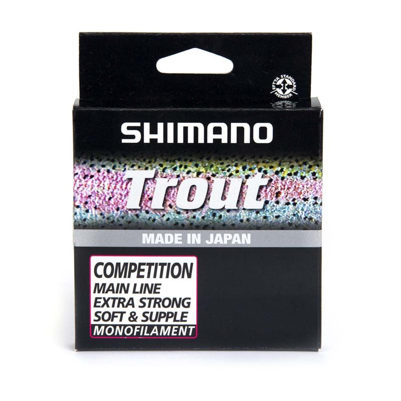 Produktbild Shimano Trout Competition Mono 150m 0,22mm 4,05kg Red