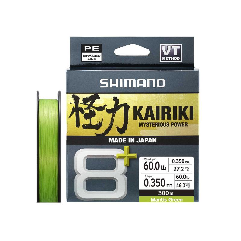 Produktbild Shimano Kairiki 8+ 300m 0.35mm 46.0kg Mantis Green
