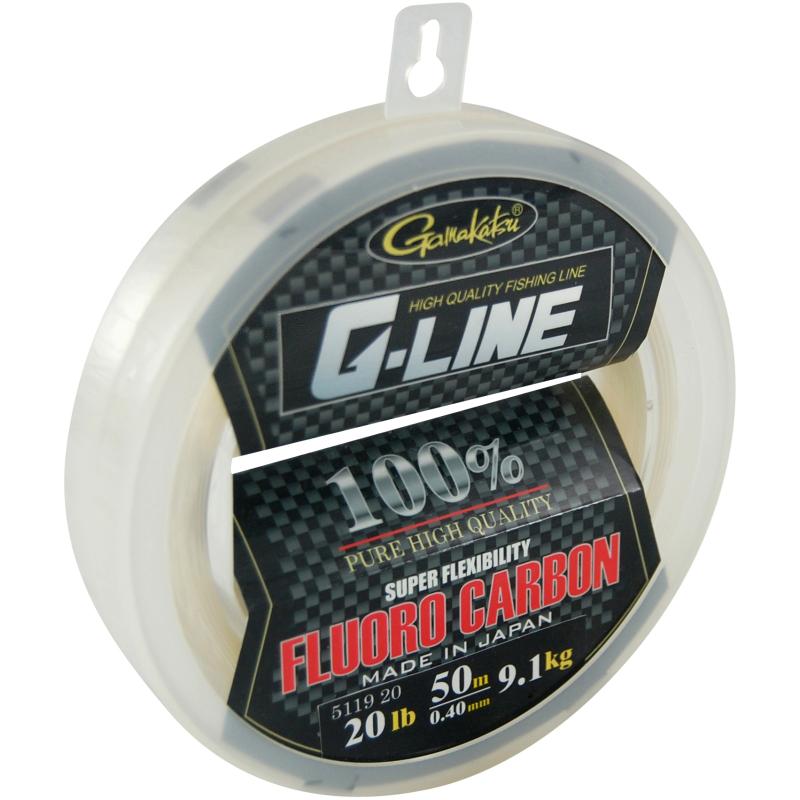 Produktbild Gamakatsu G-Line F-Carbon Bigspool50M 60Lb 0.80Mm