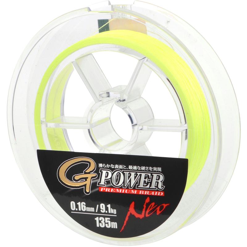Produktbild Gamakatsu G-Power Prem 135M Fluo-Yellow 0.13Mm