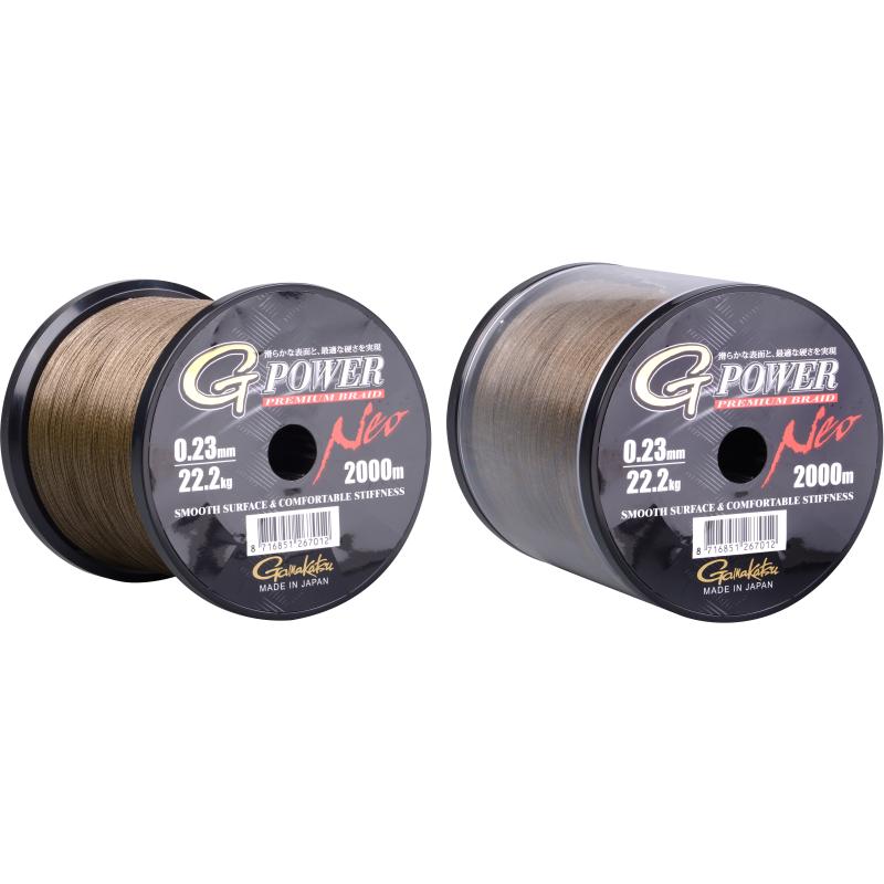 Produktbild Gamakatsu G-Power Premium Braid 2000M Mg 0.18Mm