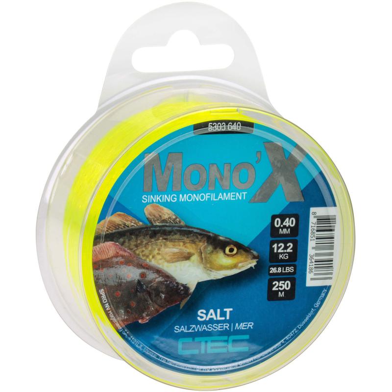 Ctec Mono X Salt Gelb 0.45Mm/13.0Kg 250M