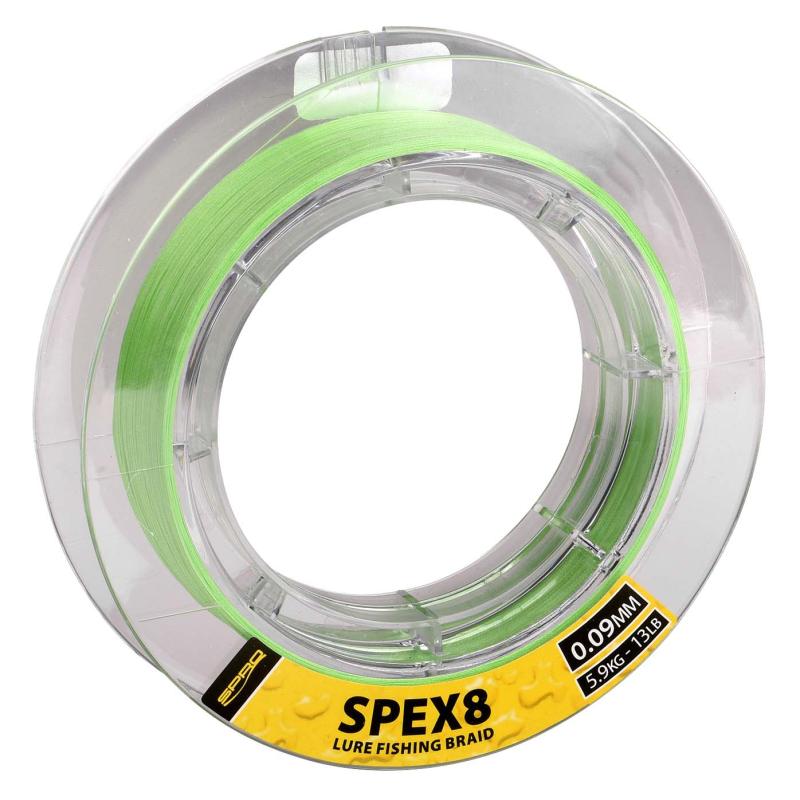 Spro Spex8 Braid Lime Green 0.27mm 150M