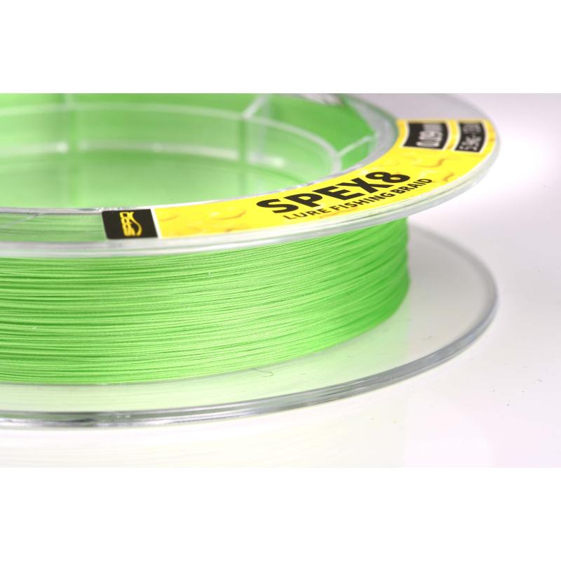 Spro Spex8 Braid Lime Green 0.27mm 150M