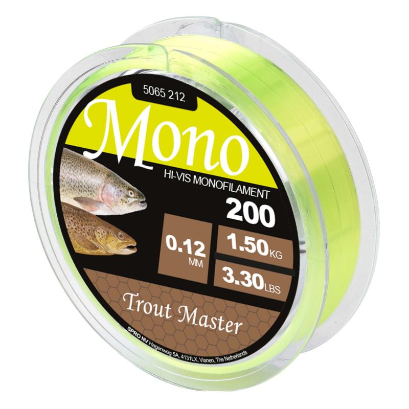 Spro Tm Hi-Vis Mono Chart 0.22/4.9Kg 200M