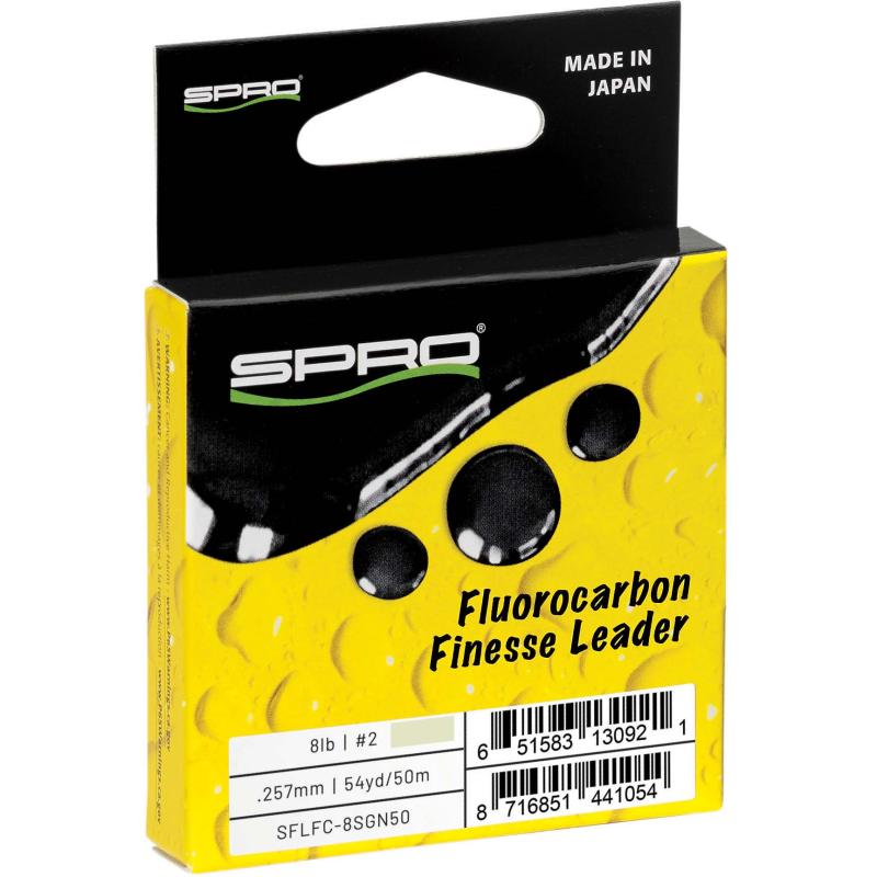 Spro Finesse Leader 3.7Kg 50M 0.26 Stealthgrn