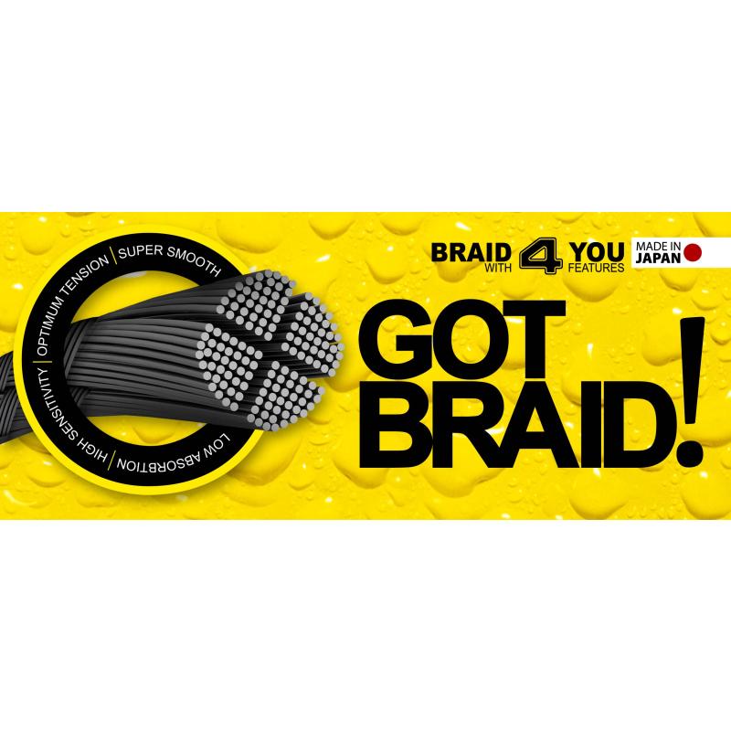Spro Got Braid! Gelb 0.10mm 150M