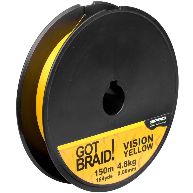 Spro Got Braid! Gelb 0.20mm 150M