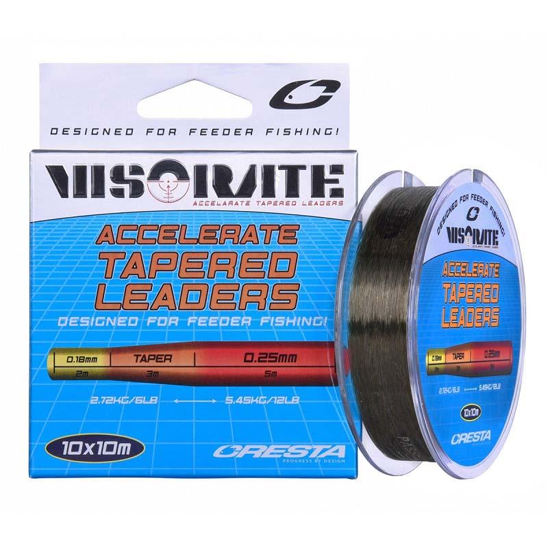 Cresta Visorate Acc Tapered Leader 0.18-0.25