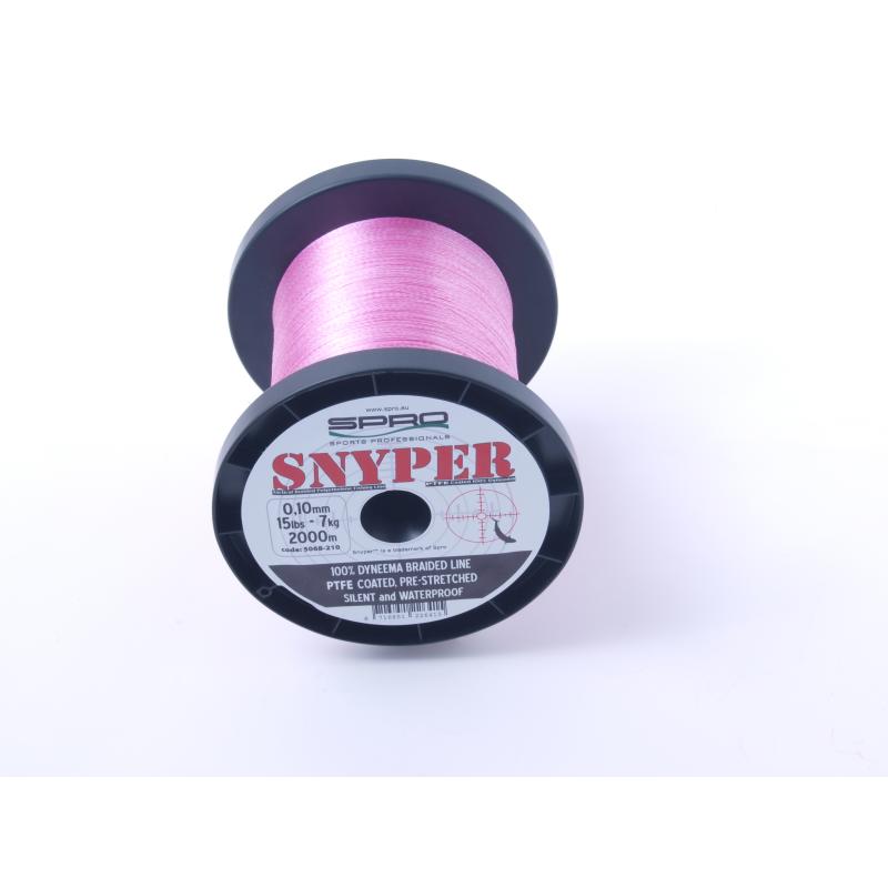 Spro Snyper 0,25mm 40lbs 18kg 2000m magenta