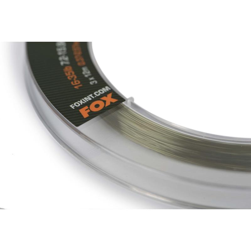 FOX Exocet Pro (Low vis green) tapered leaders x 3 12-30LB 0.33- 0.50mm