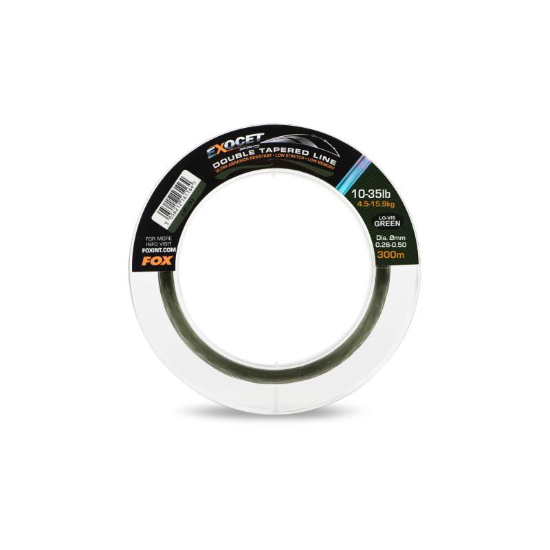 Produktbild FOX Exocet Pro (Low vis green) double tapered line 0.26mm-0.50mm x 300m