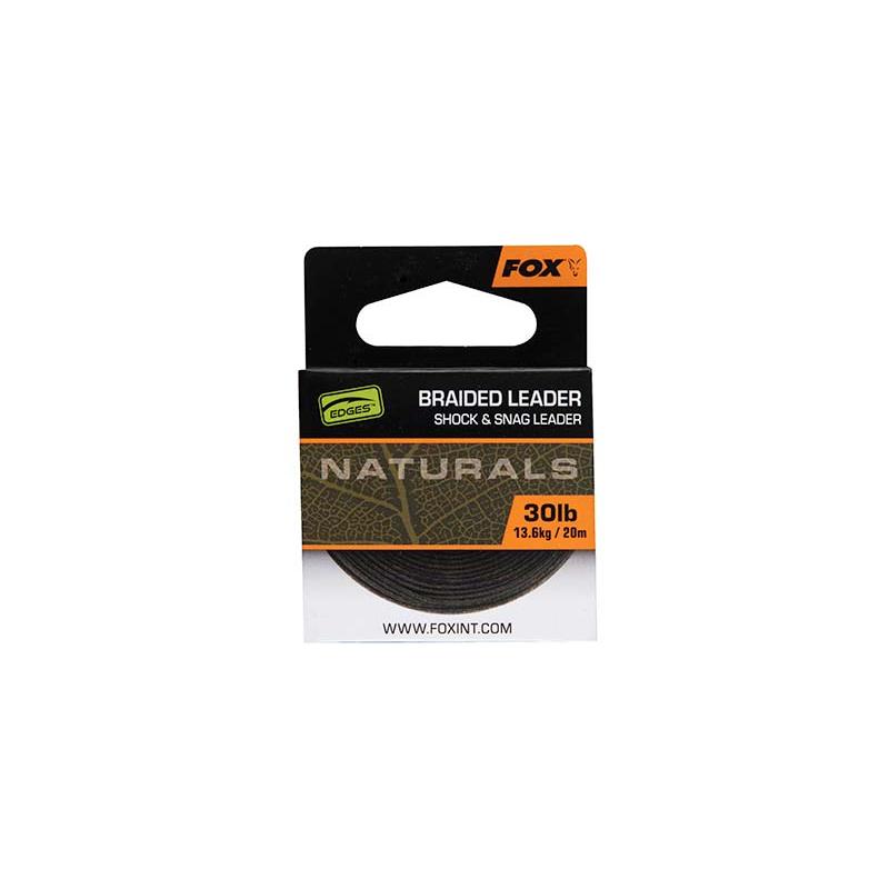 Produktbild Fox Naturals Braided Leader x20M 30lb/13.6kg